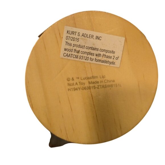 Kurt Adler Yoda Nutcracker Star Wars Santa Claus Robe 9" Christmas  Lucasfilm - Picture 9 of 10